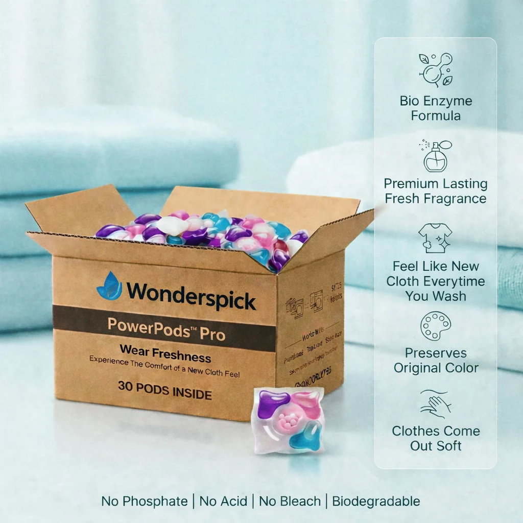 5-in-1 Washing Machine Laundry PowerPods Pro